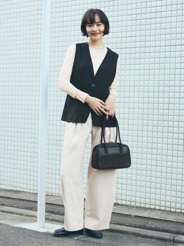 GU Chino Pleated Barrel Pants