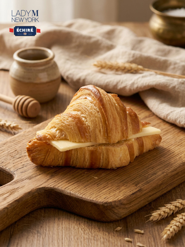 Lady M x 頂級牛油品牌Échiré推烘焙新品 機場店限定法式費南雪/牛角酥/打卡禮遇