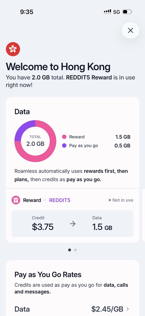 【旅遊上網必備】Roamless eSIM 派福利！免信用卡註冊即送 $5 美金 90 日玩中國免翻牆/日本上網全球任揀