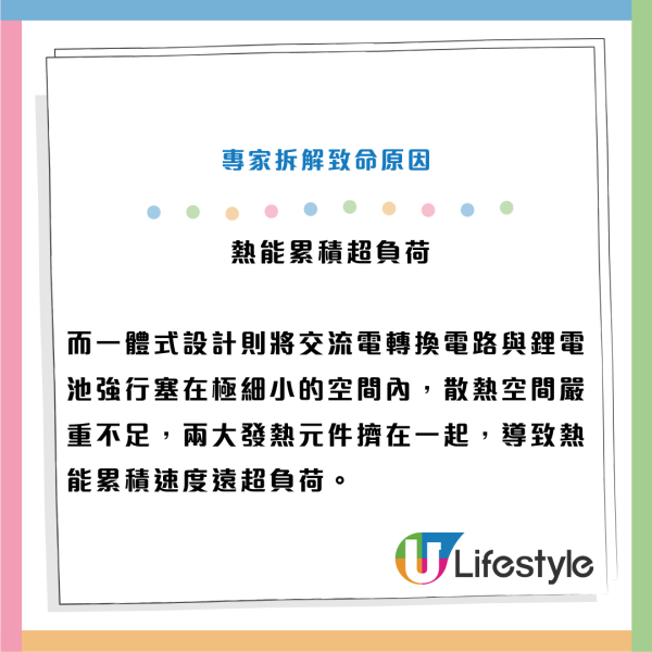 外置充電器叉電即爆炸！燒穿插座變焦黑大洞 專家：這款設計散熱近乎零如同「計時炸彈」！附發脹尿袋電池處理方法