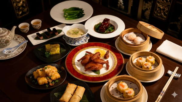 尖沙咀中菜館點心套餐快閃4折！$109歎蝦餃／燒賣／蜜汁叉燒／脆皮乳鴿 (附優惠時段)