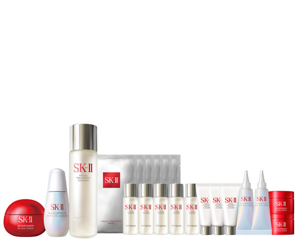 煥顏光蘊護膚精華套裝 HK$ 5,120 (價值 $ 9,008*)