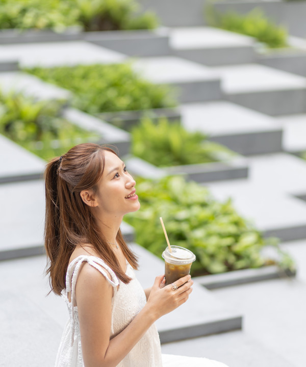 長沙灣打卡秘點 | 幾何+綠林風梯級園林廣場！附周邊4大必吃