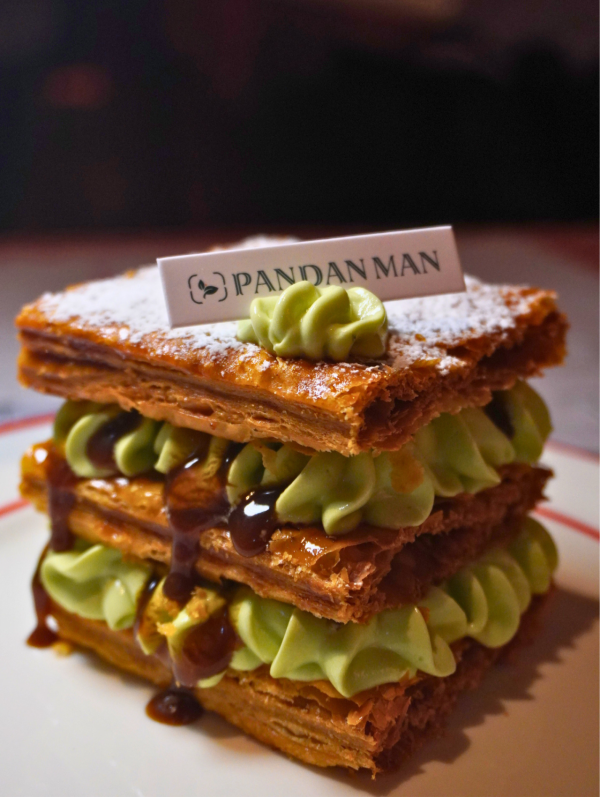 La Vache! 聯乘 Pandan Man 新推期間限定「班蘭拿破崙」 