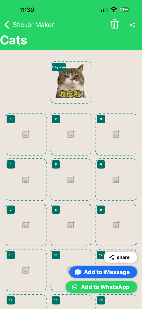 【Gemini/GPT 2 Sticker】AI三步自製專屬WhatsApp Sticker貼圖退地教學 附即抄即用指令