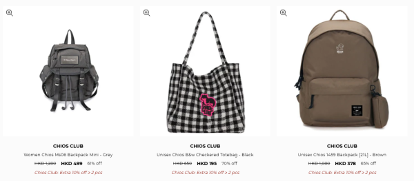 Fjallraven開倉低至2折！KanKen背包/KANGOL帽款/女裝$99起！ Fjallraven／KANGOL／Chios Club