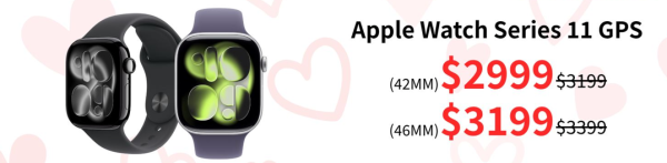 【母親節限時激減】iPad、Apple Watch 及 M5 MacBook全線優惠 最平 $2,599 有交易