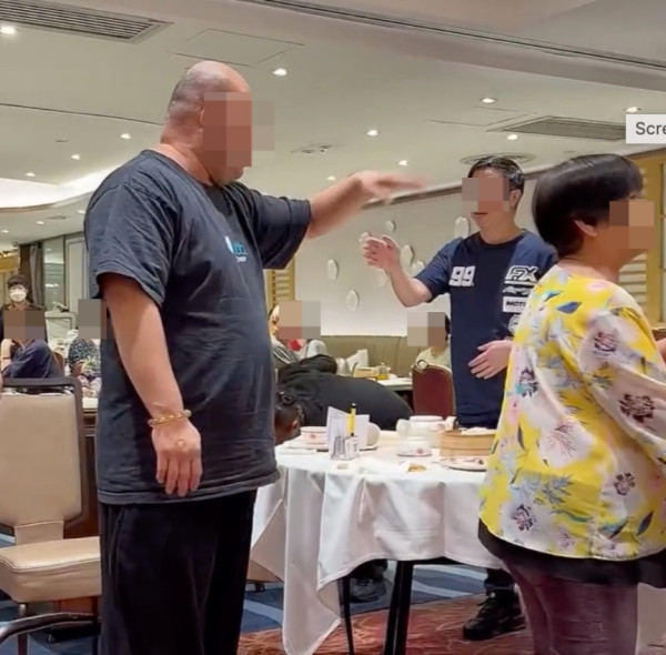 長者飲茶變MMA！兩男爆衝突阿婆霸氣護夫：打我老公？網民狂估1爆笑起因
