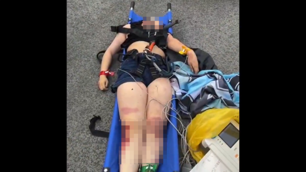 事發一刻曝光！16歲女生四川玩懸崖鞦韆墮地送院不治 事發前旁人曾大叫「沒綁緊！」 