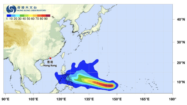 下周打風？5月恐現雙颱風 AI預測「黑格比」未來數日逐漸發展 附路徑預測