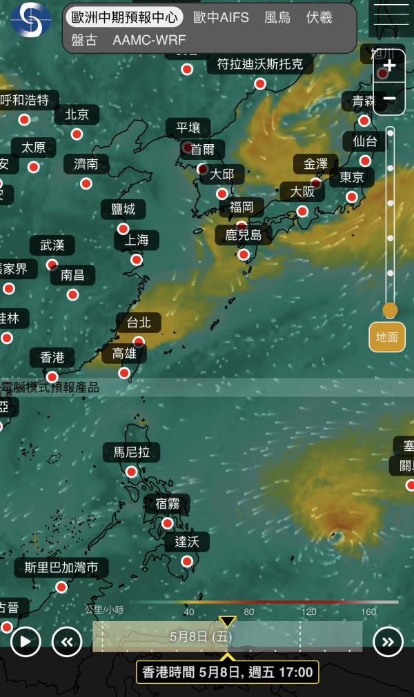 下周打風？5月恐現雙颱風 AI預測「黑格比」未來數日逐漸發展 附路徑預測