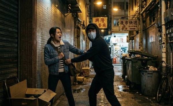 港女下班遇蒙面男搶手機！ 提醒網民深夜獨行切勿做2件事 苦主回憶：第一次搶唔到仲唔死心