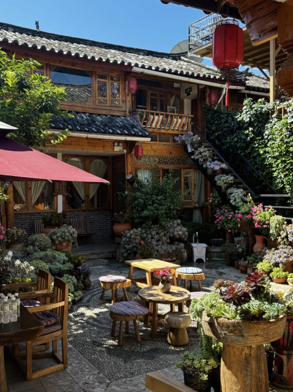 深圳寶安南喬小院隱世庭園打卡必去！古風小屋、藍紫繡球花海、雲端仙氣下午茶 