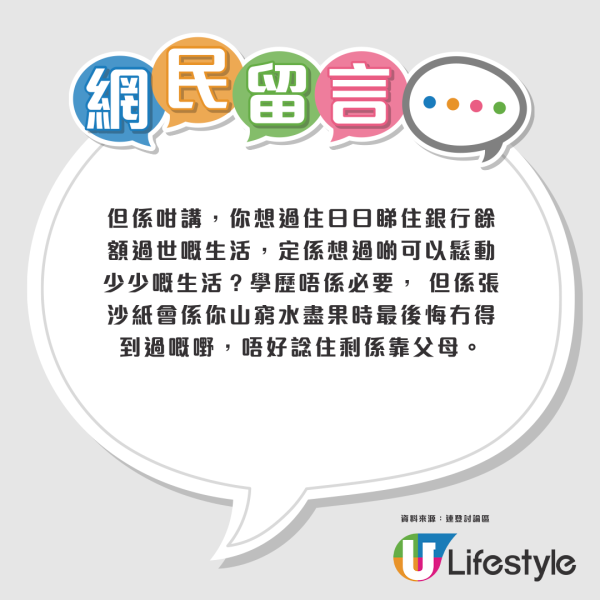 00後港人稱不想努力全因4大殘酷現實！怒轟老一輩係廢柴 80/90後留言反擊