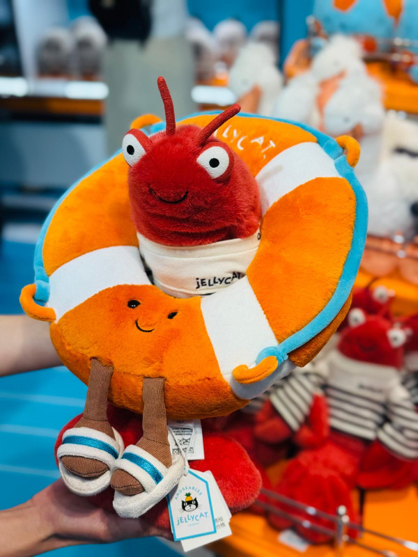 Amuseables Life Ring HKD 700 / Larry Lobster HKD 700