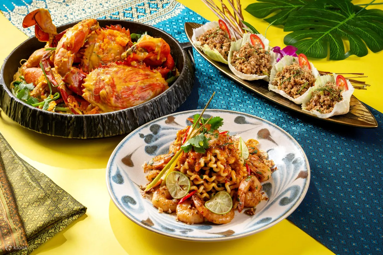 西貢WM酒店自助餐第2位$5！指定日子送泰式涼拌鮑魚！3小時任食焗蠔/烤藍青口/冬陰功大蝦意粉/金沙蟹煲