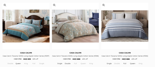 Casablanca卡撒天嬌開倉低至2折！床品/被類/枕頭低至$399 必買蠟筆小新/Chiikawa/Care Bears系列