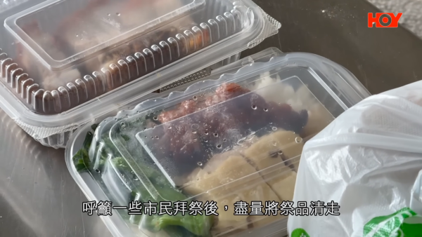 小偷出沒墳場？家屬驚覺祭品被偷當成「免費午餐」？律師警告：或觸犯盜竊罪