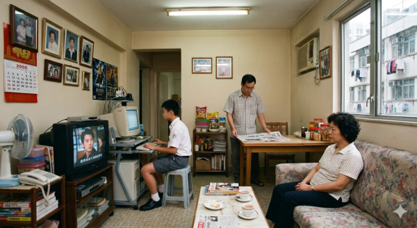 AI生成香港屋企相驚見詭異位！神還原2005年客廳 網民：睇到心寒