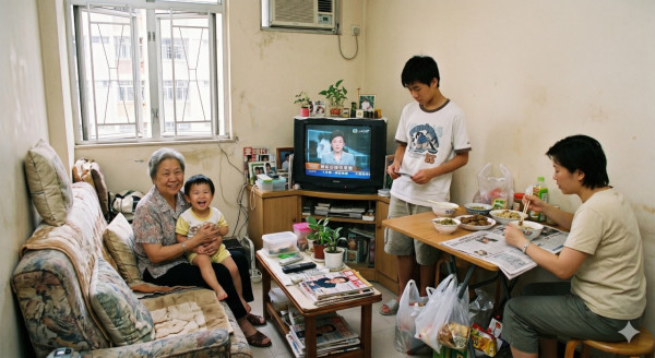 AI生成香港屋企相驚見詭異位！神還原2005年客廳 網民：睇到心寒