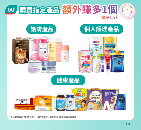 印花換領｜易賞錢全新印花換領「生蠔BB」家品！$39起換購保溫瓶/帆布袋/縮骨遮！附最齊全儲分換領攻略
