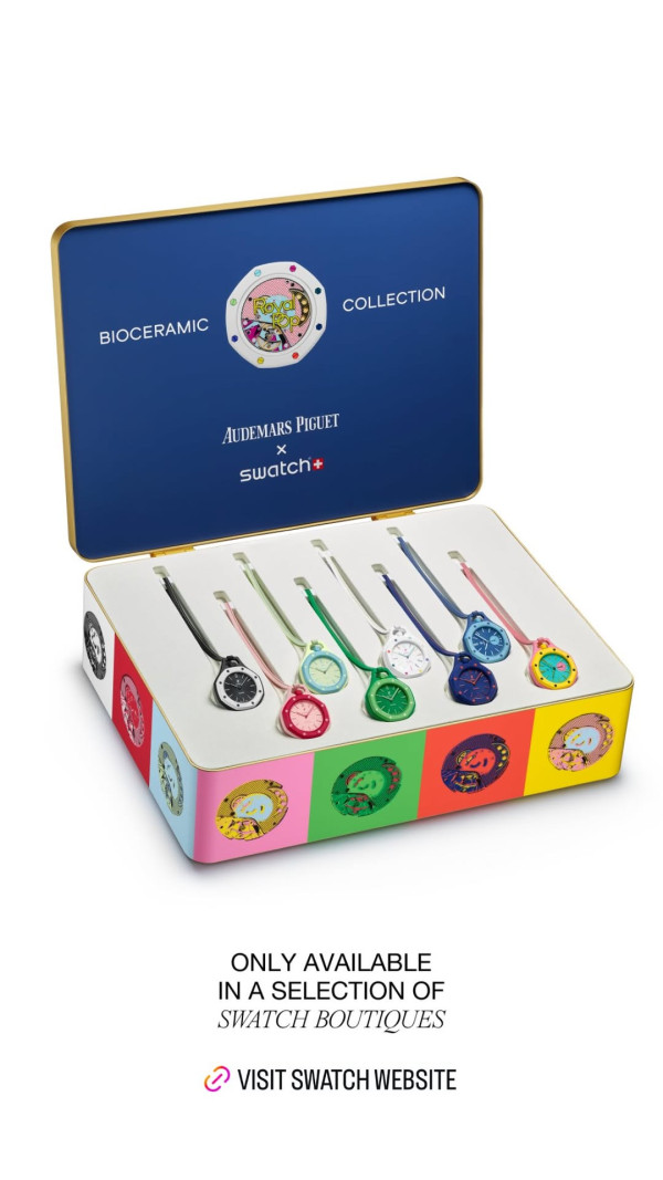 Swatch x Audemars Piguet 全新「Royal Pop」錶款