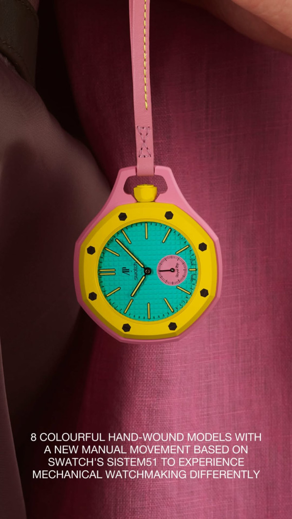 Swatch x Audemars Piguet 全新「Royal Pop」錶款