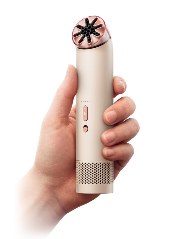 Dyson便攜風扇HushJet™ Mini Cool香港開售！超靜音強勁風力／3種用法／絕美柔霧粉配色 