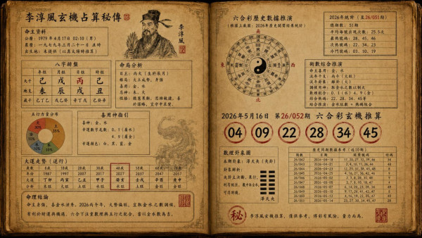頭獎$3100萬六合彩周六攪珠！一招免費請算命大師推算專屬號碼！曾貼中4.5個字江恩圖：下期出大冧巴