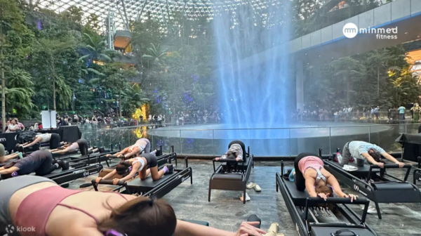 Wellness Travel｜去旅行都要Keep Fit！亞洲10大特色Pilates、瑜伽體驗推介 曼谷/峇里萌寵瑜伽、新加坡瀑布打卡 