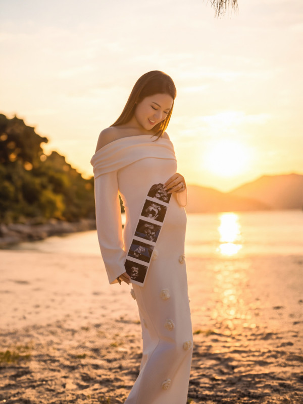 20年「友誼小姐」鄺美璇宣佈懷孕！離巢轉戰金融覓真愛 甜曬海灘唯美孕照