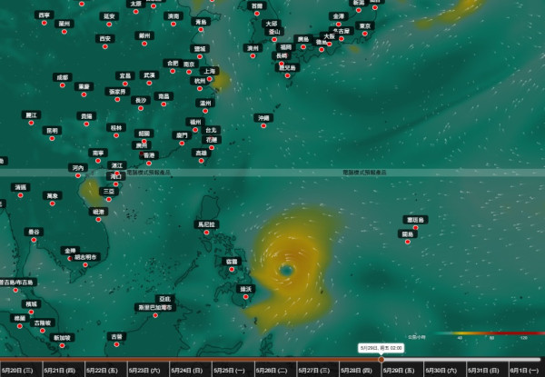 5月底恐打風！風烏AI預測颱風直撲香港 揭呢日最關鍵附路徑預測