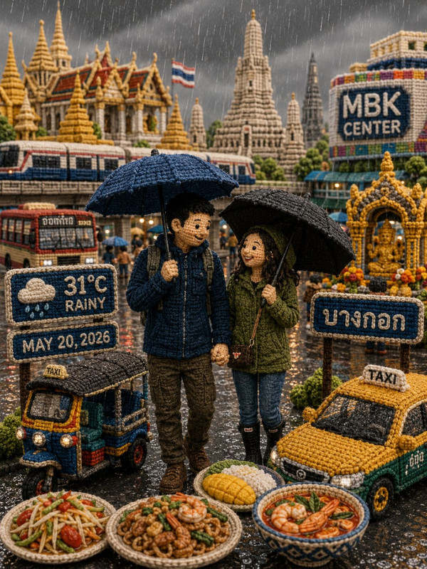 【Gemini/GPT 2 毛線編織微縮模型】旅行相秒變針織風立體毛線模型！實測附黃金比例必抄指令