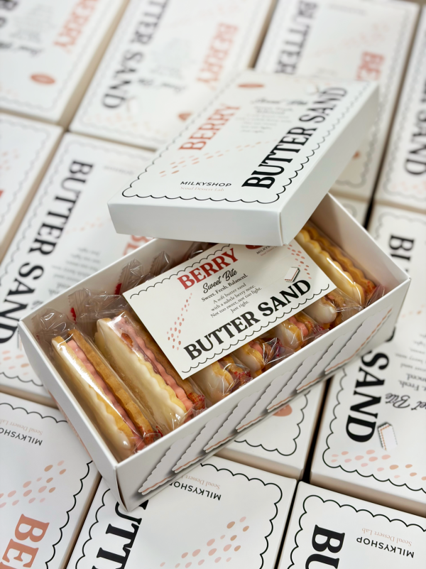 MilkyShop 全球首發新口味香港率先開賣   伯爵茶／草莓白朱古力Butter Sand