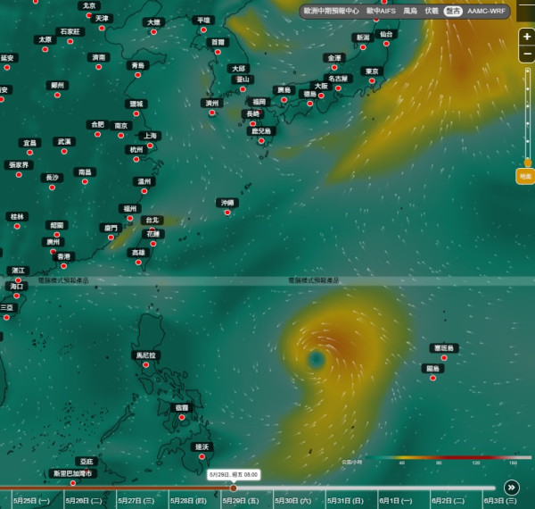 5月底恐打風！3大AI同步預測颱風或生成 路徑突變專家揭逼近香港機率