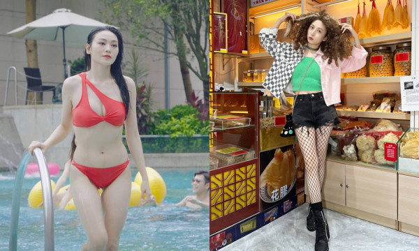 香港探秘地图︱关嘉敏火辣比基尼泳衣零赘肉 获网友洗版赞有当年利智影子