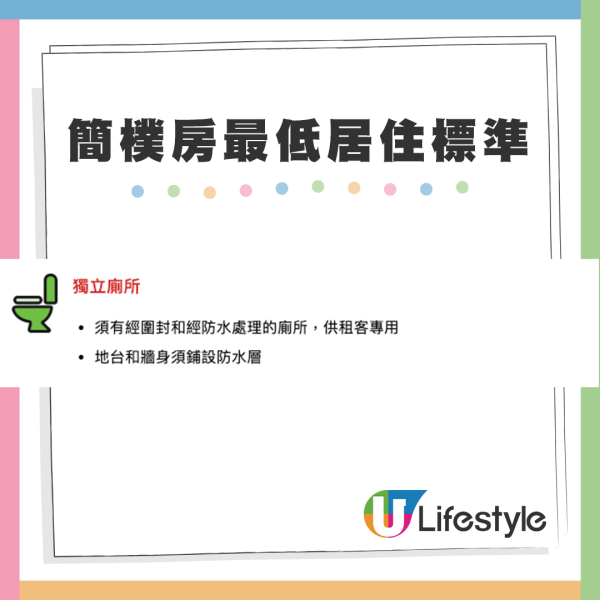 簡樸房新規｜房屋局設「樣板房」 劏房改造成本或高達6位數！8項最低居住標準一覽