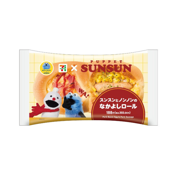 日本7-11聯乘PUPPET SUNSUN新品登場！5月26日起限定發售7款鬆軟甜品、麵包 