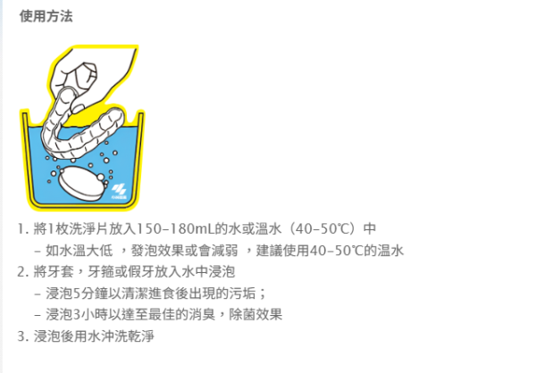 發黃隱形牙套有救！網民實測$40除垢清潔片一浸變全新：好似漂白咗