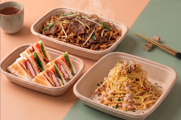 8度海逸酒店破格推$55飯盒連飲品 蒜香蟹肉意粉/越式香茅炒牛肉/冬蔭功海鮮炒金邊粉 