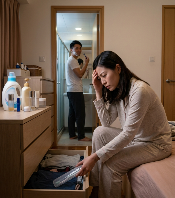 人妻驚揭老公共用私物！超噁心怪癖震碎三觀 浴室斷正竟然咁樣解釋
