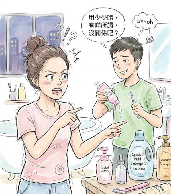 人妻驚揭老公共用私物！超噁心怪癖震碎三觀 浴室斷正竟然咁樣解釋
