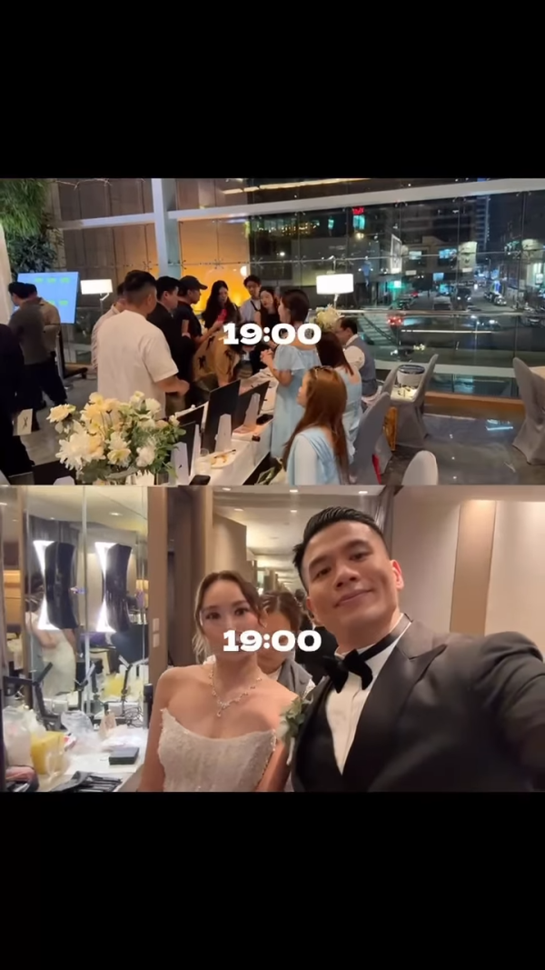 41歲李綺雯延婚5年終大婚出嫁！嫁星級教練老公維港完婚 打破傳統只穿3套禮服