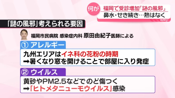 遊日注意|日本多地爆發神秘感冒!狂咳失聲流鼻水 醫生拆解「謎之風邪」爆發原因