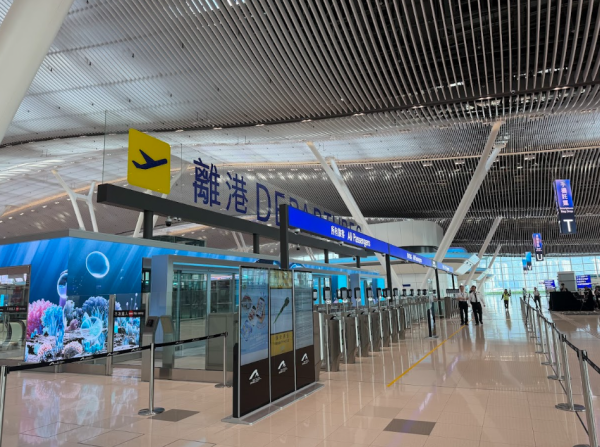 机场二号客运大楼交通(图片来源︰HKET)