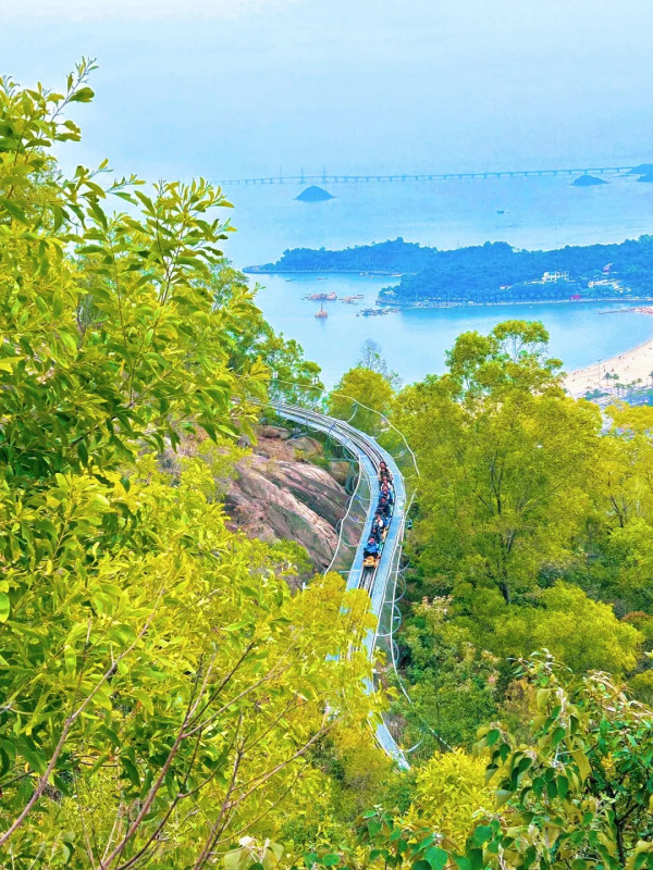 珠海景山公園雙重浪漫攻略！坐「落日飛車」衝向橘子海＋360°海邊觀景台、附2大追日落路線 