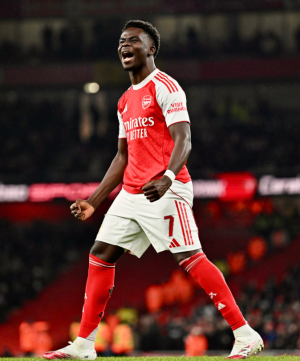 Bukayo Saka(圖片來源︰IG@bukayosaka87)