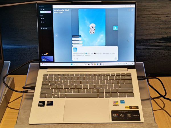 唔使上網都用到 AI？Acer Swift Go AI 筆電發佈：「離線算力」商業機密免上雲端防外洩