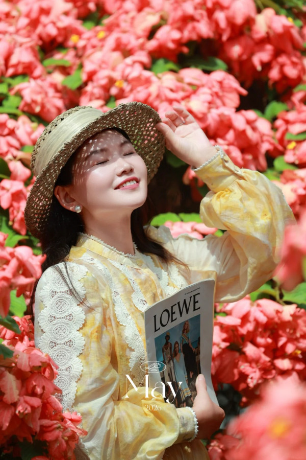 圖為5月25日拍攝,圖片來源:小紅書@Eco 深圳南山區追風滑輪公園粉紙扇花海盛開!免門票隱藏版秘境 附賞花打卡攻略、地鐵交通