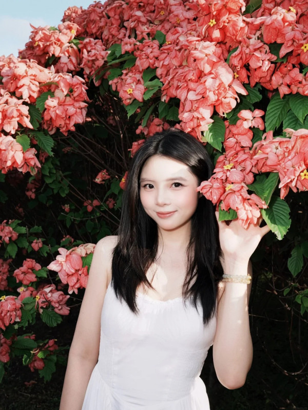 圖為5月26日拍攝,圖片來源:小紅書@脆皮lulu 深圳南山區追風滑輪公園粉紙扇花海盛開!免門票隱藏版秘境 附賞花打卡攻略、地鐵交通